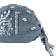 thumbnail image 5 of Forro para casco, viaje, caminata, sombreros piratas, bandana, gorro, pañuelo para la cabeza azul gris oscuro, 5 of 5