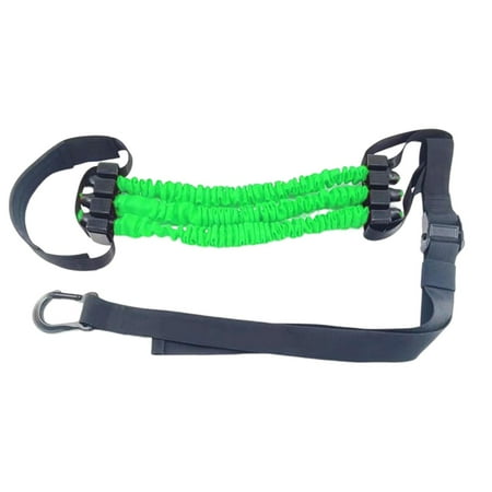 Adjustable Chin up Assistance Band Improve Shoulder Strength Heavy Duty Strap Green 135lb