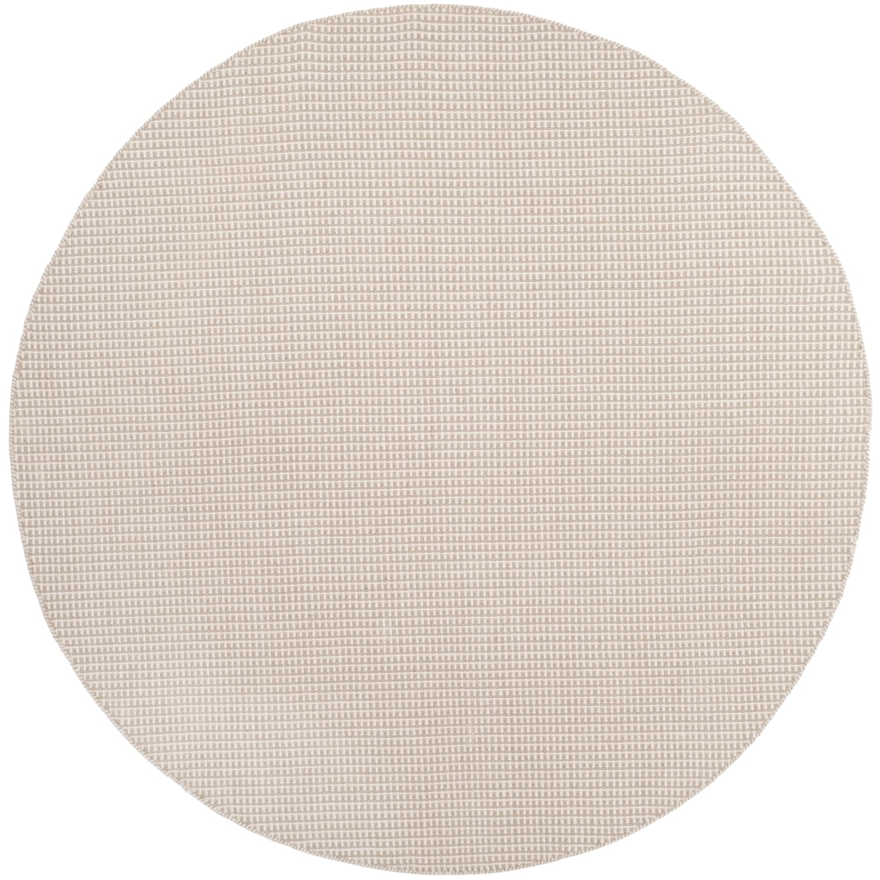 SAFAVIEH Montauk Patton Geometric Cotton Area Rug, Ivory/Grey, 11' x 15'
