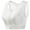 Womens Bras White, variant on Women's Sports Bras, Womens Zip Front Closure Bra Wireless Seamless Comfort Full Coverage Back Smoothing No Underwire Bralettes XS-4XL