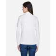 thumbnail image 3 of CORE365 78192 Women's Pinnacle Performance Long Sleeve Piqué Polo-White-XS, 3 of 5