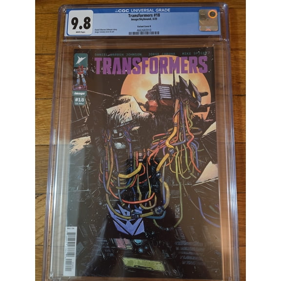 Transformers #18 - CGC 9.8 Comic Book