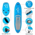 thumbnail image 4 of 12' x 32" x 6" Inflatable Paddle Boards Stand Up for Outdoor in Summer, Paddle Boards Clearance, Inflatable SUP Stand Up Paddle Board, Complete KIT: Board, Fin, Pump, Paddle, Carry Bag, S10202, 4 of 8