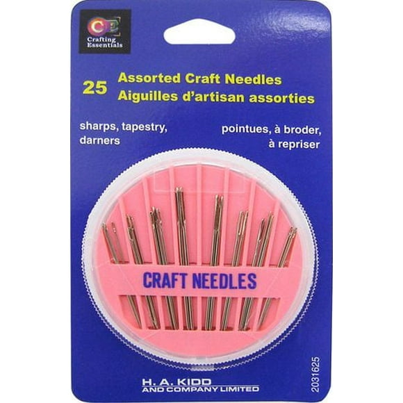 Aiguilles d’artisan assorties 25 Aiguilles d’artisan assorties Crafting Essentials