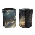 thumbnail image 2 of Naloa Space White Horse Car Trash Can Garbage Car Accessories Trash Can Car Waste Bin for for Driver and Passenger Any Vehicle, 2 of 7
