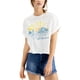 thumbnail image 1 of Junk Food Hit The Road - Camiseta gráfica para mujer, color blanco, XS, 1 of 6