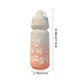 thumbnail image 3 of BPA Free Cycling Water Bottle 650ml Squeeze Sports Bottle with Leakproof Nozzle for Hiking Running Gym Outdoor Gradient Design, 3 of 6