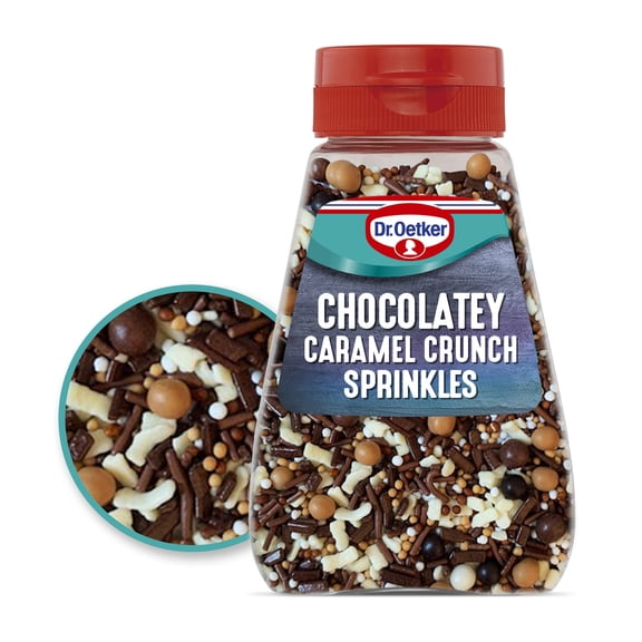 Dr. Oetker Chocolatey Caramel Crunch 115G, Imported from Britain
