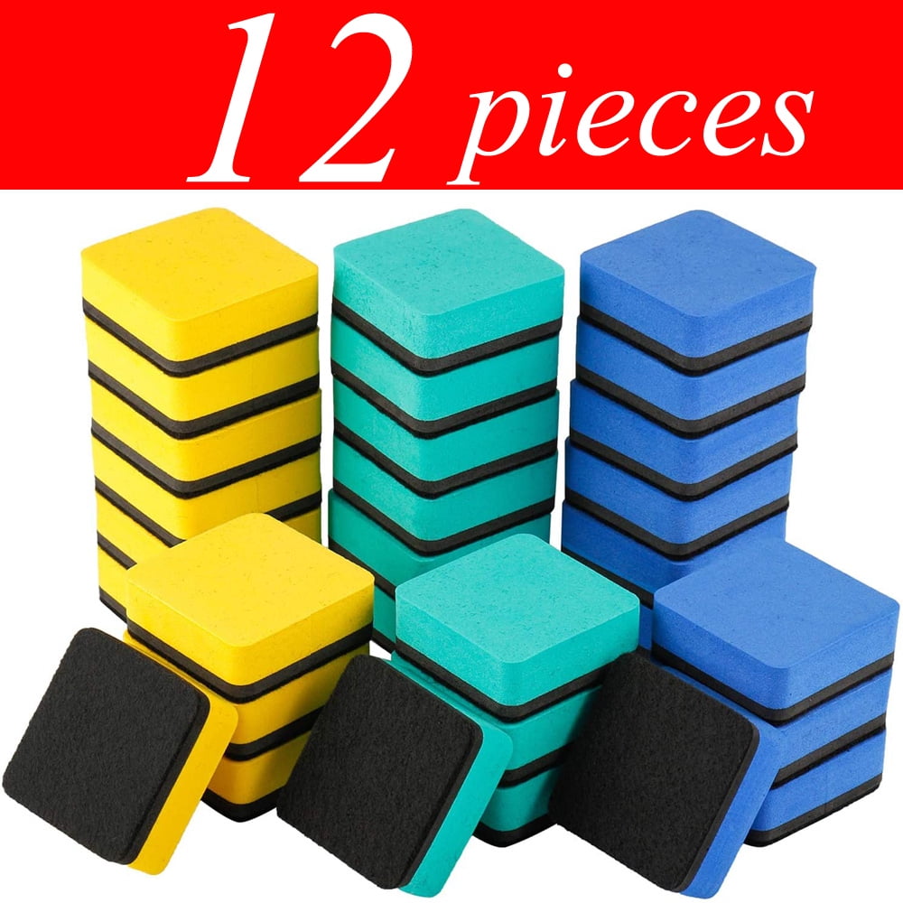 OBOSOE Whiteboard Eraser Dry Erase Eraser, Square Mini