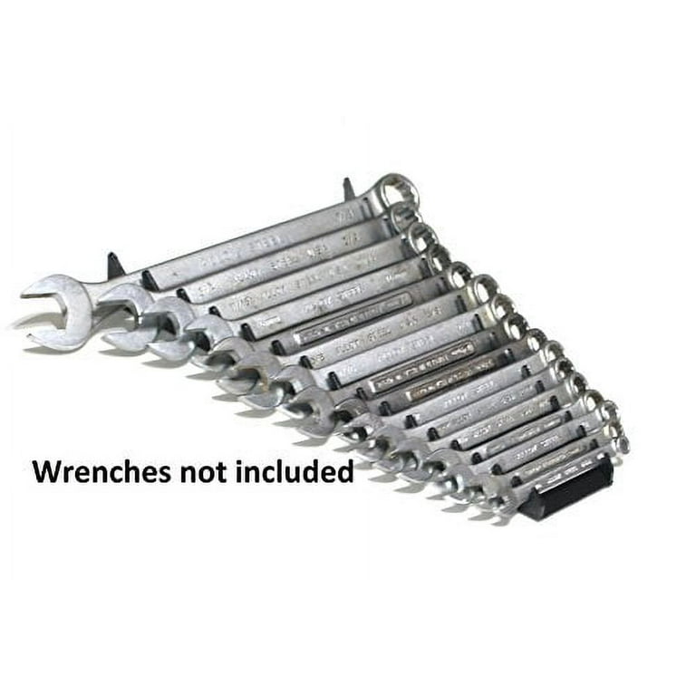 JSP Manufacturing Blue Wrench Organizer Tray - Holds 10 Tools, Portable & Wall Mountable