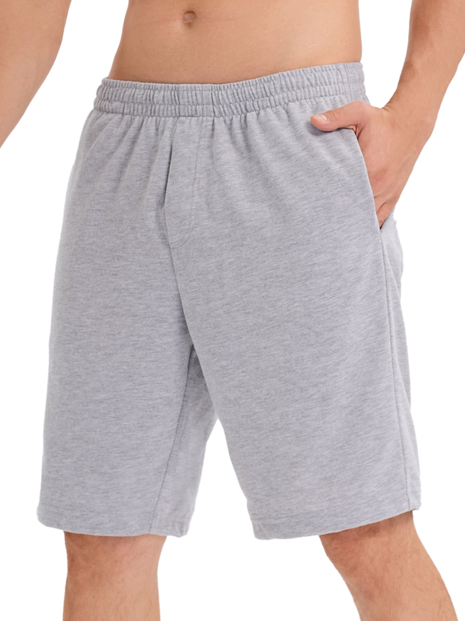 SHCKE Men's Athletic Gym Shorts Summer Casual Shorts Fitness Workout