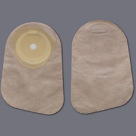 Premier Colostomy Pouch One-Piece System 9 Inch Length 5/8 to 2-1/8 Inch Stoma Closed End Trim To Fit, 82400 - Pack of 30