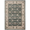 thumbnail image 4 of SAFAVIEH Lyndhurst Frances Traditional Bordered Area Rug, Teal/Cream, 5'3" x 7'6", 4 of 5