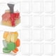 thumbnail image 1 of 15 cajas de regalo de PVC transparente de 3,15 x 3,15 x 4,7 pulgadas, rectangulares, de plástico transparente, para Navidad, bodas, fiestas, cumpleaños y regalos., 1 of 6
