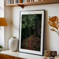 thumbnail image 5 of Fall Trail - Oregon Photography Forest Nature Woodland Autumn Wilderness Scenic Landscape Black Framed Wall Art Print 20 x 30 inches, 5 of 8