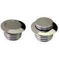 thumbnail image 2 of HardDrive Pop-up Screw in Vented 2.75in. Gas Caps, Chrome, 2 of 2