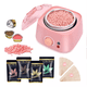 thumbnail image 1 of Calentador De Cera Depilatoria Con Accesorios y Ceras Rosa, 1 of 5