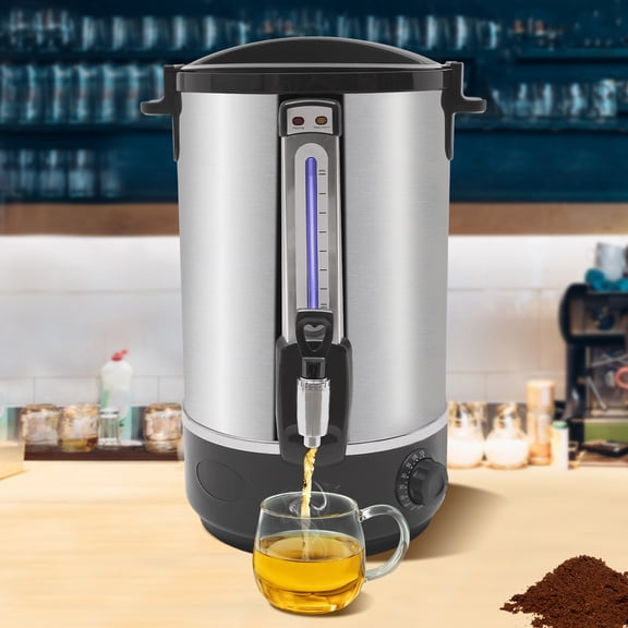 Electric Hot Water Bucket, 20L Capacity 2200W Commercial Grade, 86-230°F Adjustable Temperature for Events