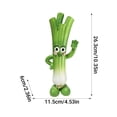 thumbnail image 3 of Jarrón de repollo de resina para decoración de interiores, maceta simulada de vegetales, adorno de escritorio, bajo mantenimiento, ideal para salas de estar, oficinas y cocinas., 3 of 5