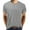 Gray, variant on JTieacloth Mens Male Spring Summer Comfortable Lightweight T Shirt Solid Color Pocket Short Sleeve Top