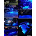 thumbnail image 4 of 12V Led Light Strip 27.5CM Waterproof Led Light Strips for Cars Motorcycles Cart Interior & Exterior Marine Boat Blue Led Strip, 4 of 4