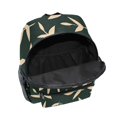 thumbnail image 6 of FORMRS School Backpack with Front Zippered Pocket 12" Student Travel Daypack, Green Leaves, 6 of 6
