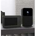 thumbnail image 4 of Nkmbld Smart Video Wireless Doorbell Camera, Intelligent Wireless Video Doorbell with Screen Video Recording HD Home Camera Two Ways Intercom, Front Door Camera, Black, 4 of 8