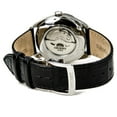 thumbnail image 3 of Orient Men's FFD0F002B Vintage Black Dial Power Reserve Leather Strap Automatic Watch, 3 of 3