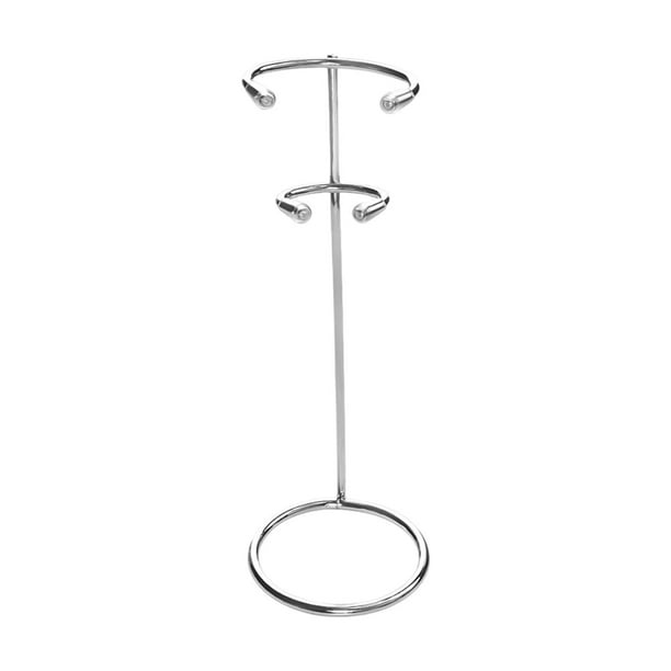 Soporte para espumador de cocina, soporte de metal, soporte multiusos estable y resistente al óxido, para café argén