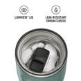 thumbnail image 6 of Thermos Stainless Steel Tumbler, w/ Slide Lock Lid, Spruce, 24 oz, 6 of 13