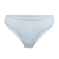 thumbnail image 3 of ONLY Braguitas brasileñas para mujer, paquete de 3 - ONLCHLOE LACE BRAZIL, encaje Azul claro S (Small), 3 of 3