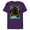 Purple, variant on Marvel Studios X-Men ’97 Sunspot Retro Trading Card- Short Sleeve Blended T-Shirt for Adults - Customized-Ocean Blue