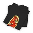 thumbnail image 3 of Devil Boy World Industries Skateboard 2000s Vintage Rare Classic T Shirt Print - Black / M, 3 of 5