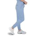 thumbnail image 4 of Doctor's Choice Pro Fit Scrubs Women's Scrub Bottom Ciel Blue S - XXXL, 4 of 9
