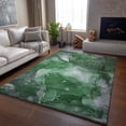thumbnail image 6 of Addison Rugs Mayfield Washable Transitional Watercolors Emerald Rectangle Rug, 8' x 10', 6 of 6