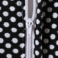 thumbnail image 7 of Richie House Girls Grey Pintuck Dotted Bow Polished Dress 7/8, 7 of 7
