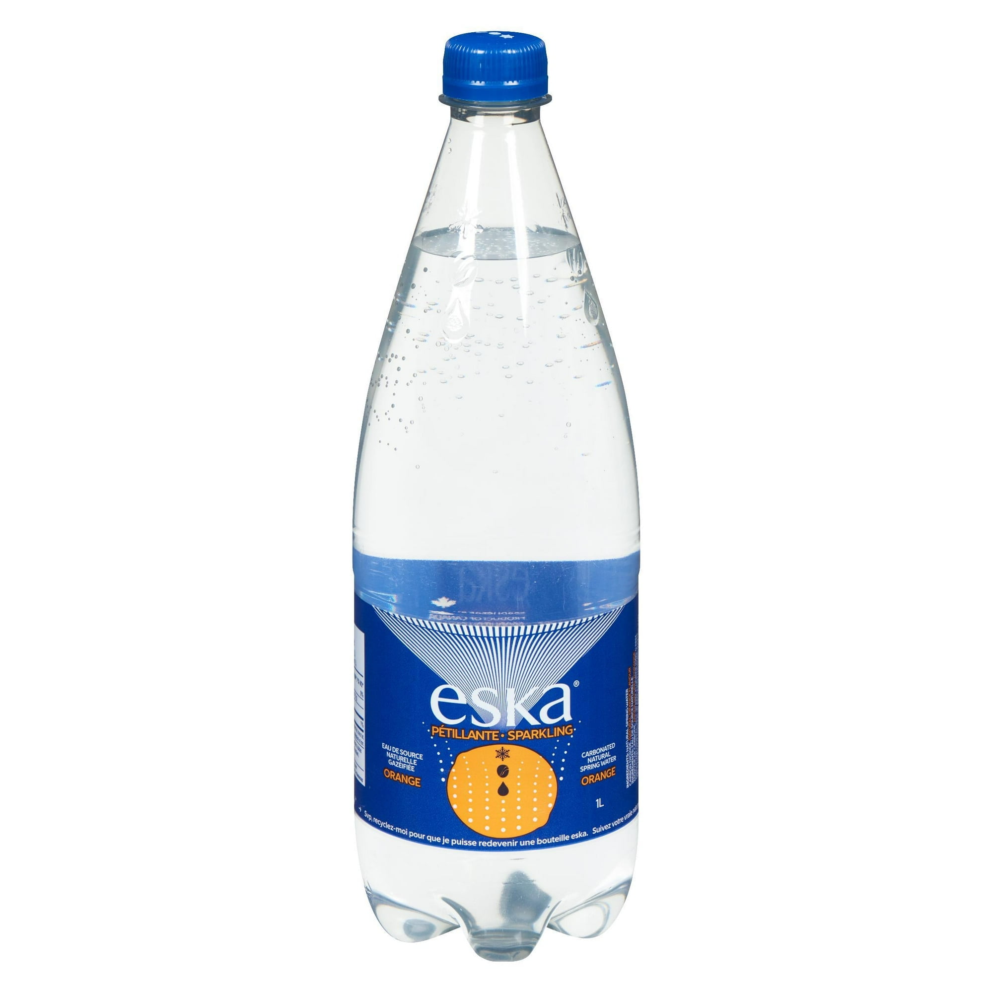 ESKA Sparkling Water with Orange Flavour, 1.0L