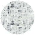 thumbnail image 5 of SAFAVIEH Amelia Carrie Abstract Distressed Area Rug, Grey/Charcoal, 6'7" x 6'7" Round, 5 of 11