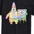 thumbnail image 3 of SpongeBob SquarePants - SpongeBob and Patrick Tie Dye - Men's Short Sleeve Graphic T-Shirt, 3 of 6