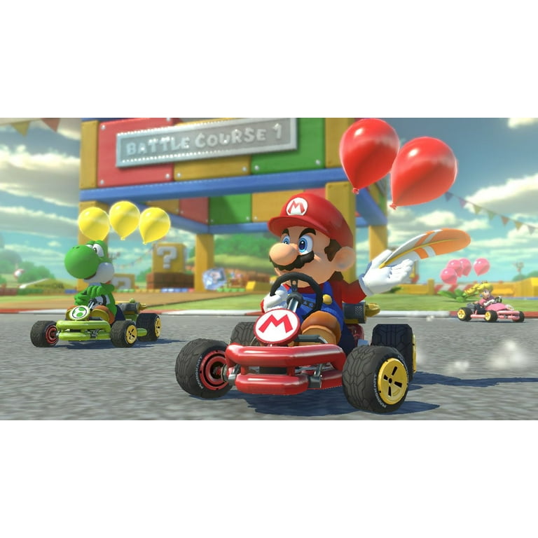 Nintendo Mario Kart 8 Deluxe Video Game - Racing Cart for