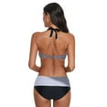 thumbnail image 5 of Women's sexy gathering bikini summer beach swimming pool swimsuit split swimsuit-xl, 5 of 5
