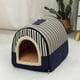 thumbnail image 1 of Hanpanda Four Seasons Portable Cat's House 16 Kinds Printings Semi-enclosed Pet Bed Cat 3d Plush Removable&Washable Villa Tent ShopWise Round, 1 of 22