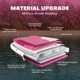 thumbnail image 4 of SOLAVERO 10'6" Inflatable Stand Up Paddle Board, Ultra-Light SUP Board with Accessories, Anti-Slip EVA Deck for Adults, 4 of 8