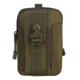 thumbnail image 1 of Bolsa de cinturo táctica bolsa riñonera con bolsa léfono móvil para pesca Camping senderismo al , verde BLESIY Estuche táctico de cintura militar, 1 of 8