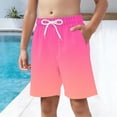thumbnail image 1 of Odeerbi Pantalones Cortos de Playa Secos Rápidos Para Niños de 4 A 15 Años Con Bolsillos, 1 of 8