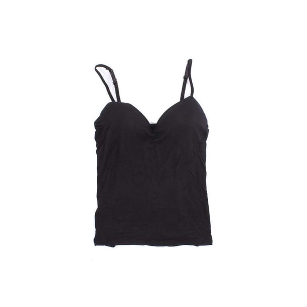 v neck tank with built in bra