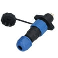 thumbnail image 3 of IP68 Waterproof Plug Socket Male Female Flange Mount Industrial Aviation Power Connector SP134 Pin (250V 5A), 3 of 7