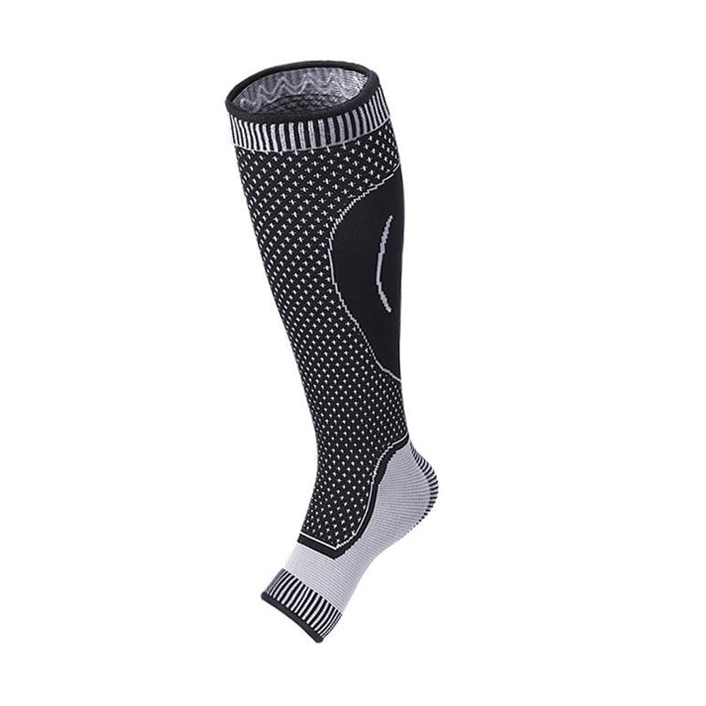 Football pad Running Sports Leg Calf Support Stretch Compression Socks Sleeve * Football pad Running Sports Leg Calf Support Stretch Compression Socks Sleeve *