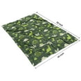 thumbnail image 4 of DarkGreen Cartoon Dinosaurs Plants Pattern Blanket,Comfortable Soft Flannel Throw Blanket,All Season,Warm Lightweight Blankets for Sofa Bed Couch Living Room Chair,40"x50", 4 of 4