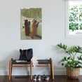 thumbnail image 3 of Art.com Bears Begging at Side of Car Stretched Canvas Print Wall Art, 24" x 36", 3 of 4